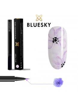 Акварельна ручка для манікюра Bluesky 06 Фіолетовий