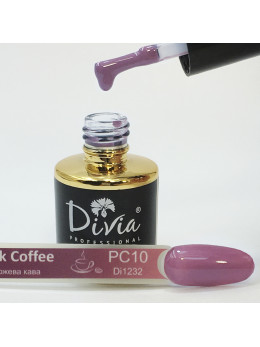  Гель-лак Divia Pink Coffee №PC10