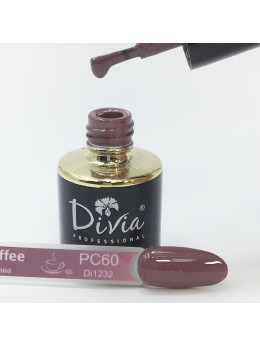  Гель-лак Divia Pink Coffee №PC60