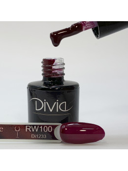 Гель-лак Divia Red Wine №RW100