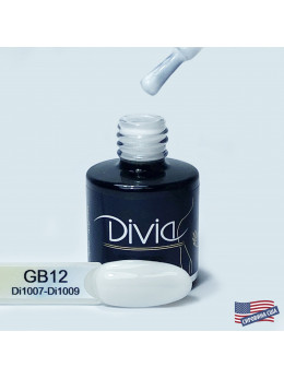 Divia - База камуфлююча "Gummy Base" Di1007 [GB12 - Milky White] (8 мл)