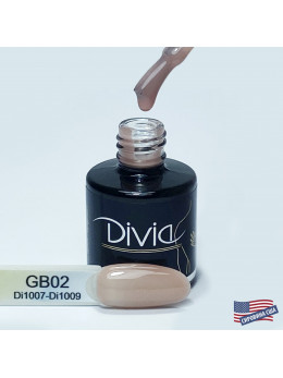 Divia - База камуфлююча "Gummy Base" Di1007 [GB02 - Cover Beige] (8 мл)