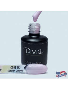 Divia - База камуфлююча "Gummy Base" Di1008 [GB10 - Milky Pink] (15 мл)