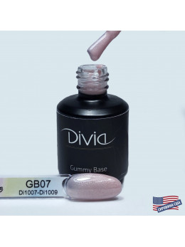 Divia - База камуфлююча "Gummy Base" Di1008 [GB1507 (Natural Shimmer Pink),15мл