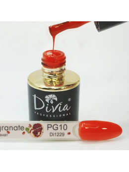 Гель-лак Divia Pomegranate №PG010