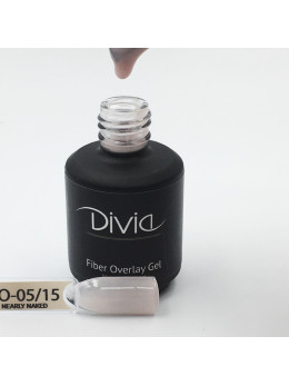  Divia fiber overlay gel (FO-05/15 - Nearly Naked), 8 мл