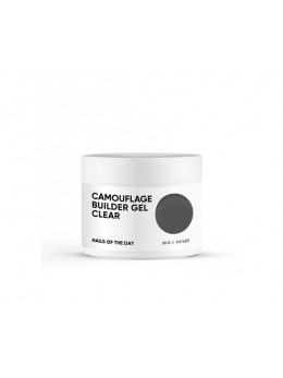 NAILSOFTHEDAY Camouflage builder gel clear, 30 мл