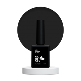 Гель-лак NailsOfTheDay Let's special black,10 мл