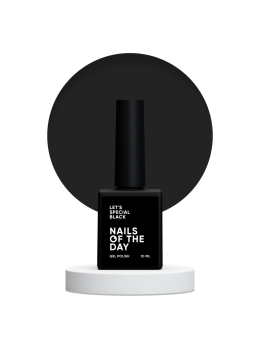 Гель-лак NailsOfTheDay Let's special black,10 мл