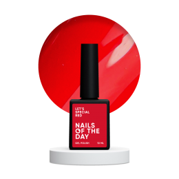 Гель-лак NailsOfTheDay Let's special red,10 мл  