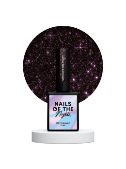 NAILSOFTHENIGHT Grenadine gel polish — бордовий світловідбиваючий гель–лак для нігтів, 10 мл