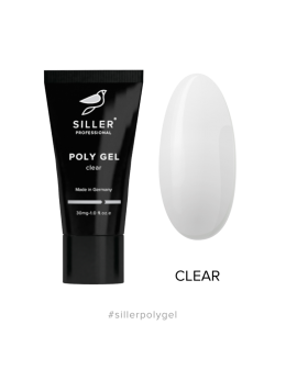 Полігель Siller Poly Gel Clear , 30 мл