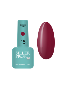 Топ із глянцевим ефектом Siller Color Top №15, 8 мл