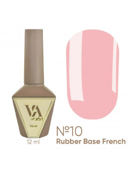 French Base Valeri № 10,(ніжно-рожевий, емаль),12 ml
