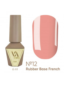 French Base Valeri № 12,(рожевий, емаль),6 ml
