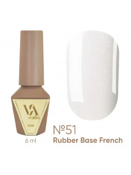 French Base Valeri № 51,(молочно-лілова oпaл),6 ml