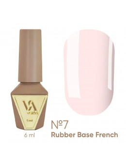 French Base Valeri № 07,(вершково-рожевий, емаль),6 ml