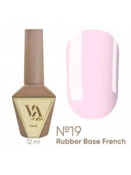 French Base Valeri № 19,(ніжно-рожевий, емаль),12 ml