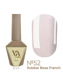 French Base Valeri № 52,(блідо-рожева з опаловим мікроблиском),12 ml