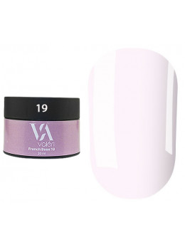French Base Valeri № 19,(ніжно-рожевий, емаль),30 ml