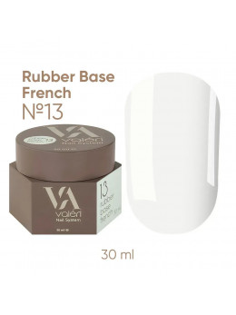 French Base Valeri № 13,(молочний, емаль),30 ml