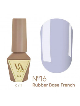 French Base Valeri № 17,(сіро-блакитний, емаль),6 ml