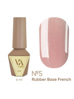 French Base Valeri № 05,(бежево-рожевий з золотим мікроблиском),6 ml