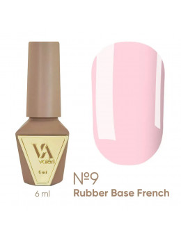 French Base Valeri № 09,(світло-рожевий, емаль),6 ml