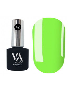 Neon Base Valeri № 42,(салатовий, неон),6 ml