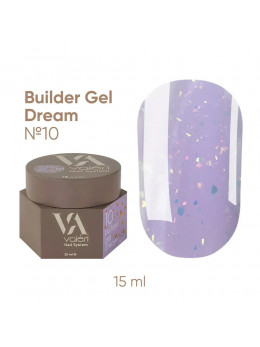 Гель для нарощення нігтів Valeri Dream Builder Gel, 010, 15 мл