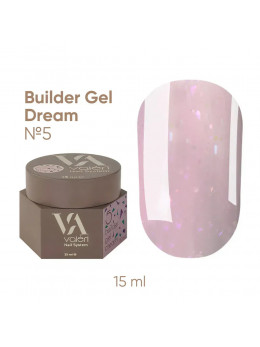 Гель для нарощення нігтів Valeri Dream Builder Gel, 005, 15 мл Гель для нарощення нігтів Valeri Dream Builder Gel, 005, 15 мл