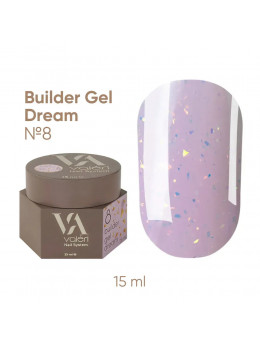 Гель для нарощення нігтів Valeri Dream Builder Gel, 008, 15 мл