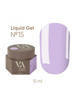 Гель Valeri Liquid Gel №15, 15 мл Гель Valeri Liquid Gel №15, 15 мл
