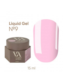 Гель Valeri Liquid Gel №09, 15 мл Гель Valeri Liquid Gel №09, 15 мл