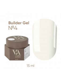 Гель для нарощування Valeri Builder Gel  №4,15 мл(Milk)