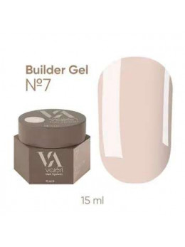 Гель для нарощування Valeri Builder Gel  №7, 15 мл