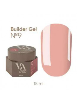 Гель для нарощування Valeri Builder Gel  №9, 15 мл