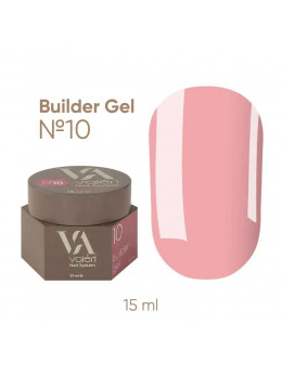 Гель для нарощування Valeri Builder Gel  №10, 15 мл