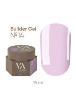 Гель для нарощування Valeri Builder Gel  №14, 15 мл
