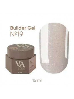 Гель для нарощування Valeri Builder Gel  №19, 15 мл