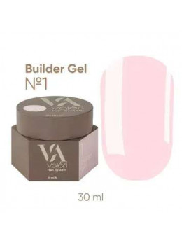 Гель для нарощування Valeri Builder Gel  №1, 30 мл