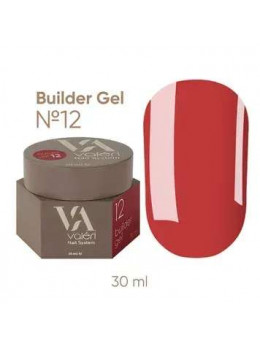Гель для нарощування Valeri Builder Gel  №12, 30 мл