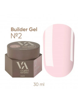 Гель для нарощування Valeri Builder Gel  №2, 30 мл