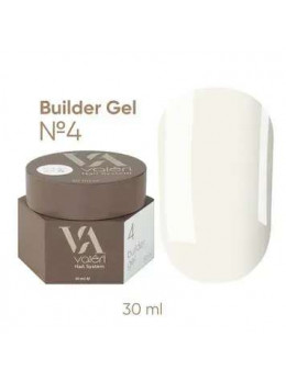 Гель для нарощування Valeri Builder Gel  №4, 30 мл(Milk)