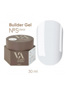 Гель для нарощування Valeri Builder Gel  №5, 30 мл
