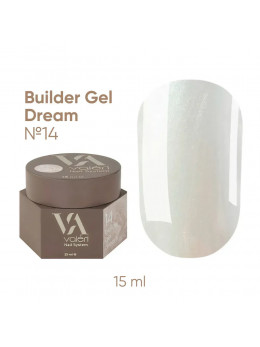Гель для нарощення нігтів Valeri Dream Builder Gel, 014, 15 мл