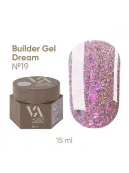 Гель для нарощення нігтів Valeri Dream Builder Gel, 019, 15 мл