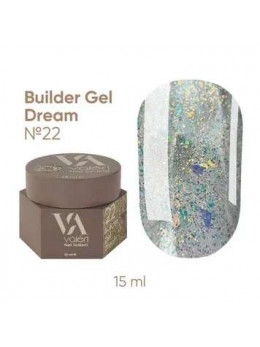 Гель для нарощення нігтів Valeri Dream Builder Gel, 022, 15 мл