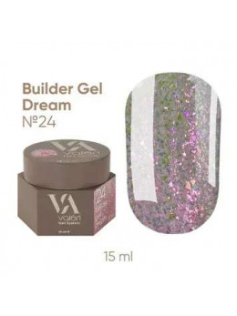 Гель для нарощення нігтів Valeri Dream Builder Gel, 024, 15 мл