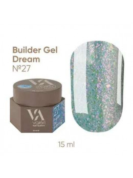 Гель для нарощення нігтів Valeri Dream Builder Gel, 027, 15 мл